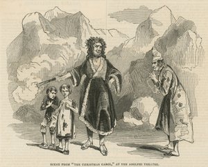 Scene fra The Christmas Carol av English School