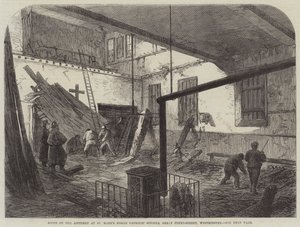 Scene for ulykken ved St Mary