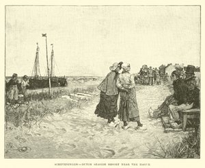 Scheveningen, niederländisches Seebad in der Nähe von Den Haag