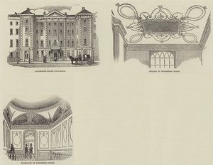 Schomberg House, Pall Mall (gravering) av English School
