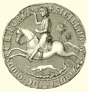 Segl av Simon de Montfort av English School