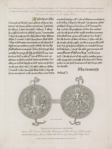 Segl fra klosteret Saint Saviour of Bermondsey av English School