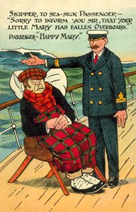 Sjøsyke (farge litho) av English School