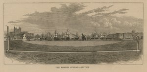 Del av Thames Subway av English School