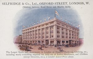 Selfridge and Company Limited, Oxford Street, London, West av English School