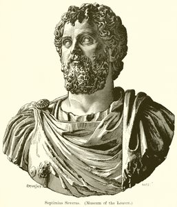 Septimius Severus. (Museum of the Louvre) av English School