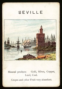Sevilla (farge litho) av English School