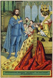 Shakespeare leser Macbeth for hoffet til Elizabeth av English School