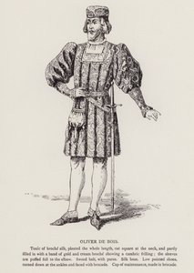 Shakespeares As You Like It: Oliver De Bois (litho) av English School