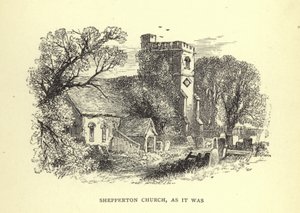 Shepperton Church, som den var av English School