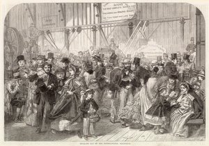 Shilling-dag på den internasjonale utstillingen 1862 av English School