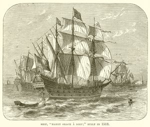 Skip, Harry Grace a Dieu; Bygget i 1513 av English School