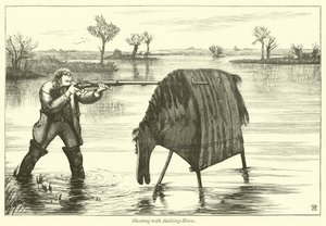 Skyting med Stalking-Horse av English School