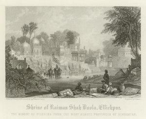 Helligdommen til Raiman Shah Doola, Ellichpur, India av English School