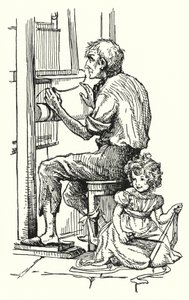 Silas Marner (litho) av English School