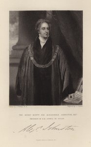 Sir Alexander Johnston av English School