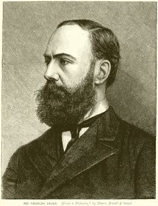 Sir Charles Dilke av English School