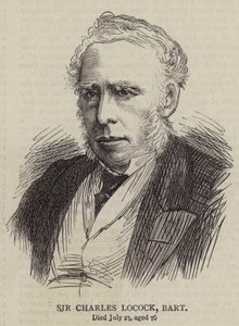 Sir Charles Locock, Baronet (gravering) av English School