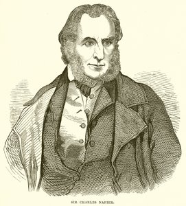 Sir Charles Napier av English School