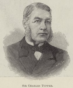 Sir Charles Tupper (gravering) av English School