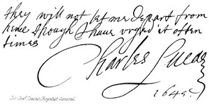 Sir Chas Lucas (Royalistgeneral) av English School