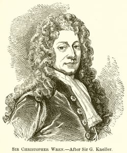 Sir Christopher Wren av English School