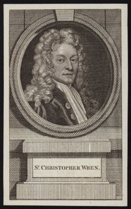Sir Christopher Wren av English School