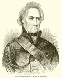 Sir David Ochterlony av English School