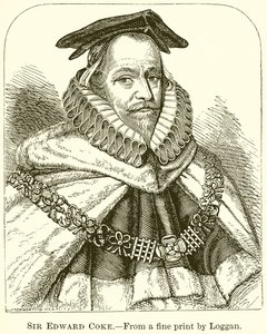 Sir Edward Coke av English School