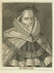 Sir Edward Coke av English School