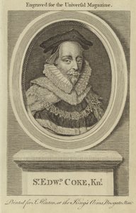 Sir Edward Coke, ridder av English School