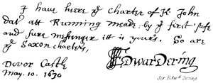 Sir Edward Dering av English School