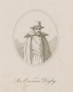 Sir Everard Digby, et medlem av Gunpowder Plot av English School