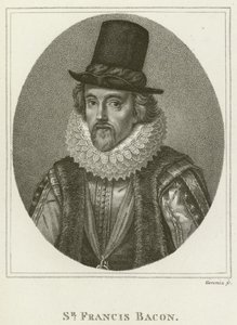 Sir Francis Bacon (gravering) av English School
