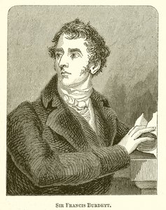 Sir Francis Burdett av English School