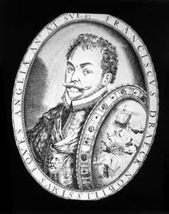 Sir Francis Drake (gravering) av English School