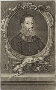 Sir Francis Drake av English School