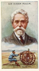 Sir Hiram Maxim, Maxim Gun av English School