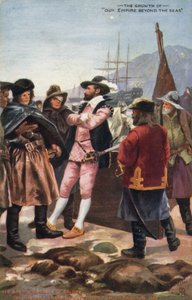 Sir Humphrey Gilberts ekspedisjon til Newfoundland, 1583 av English School