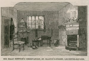 Sir Isaac Newtons Observatory, St Martins Street, Leicester Square London av English School