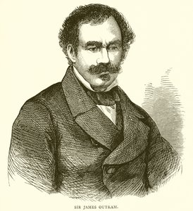 Sir James Outram av English School
