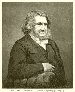 Sir James Young Simpson av English School