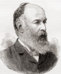 Sir John Eldon Gorst av English School