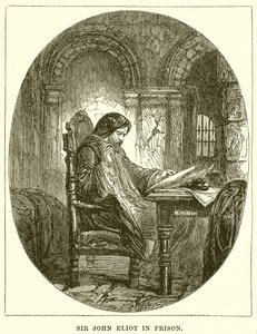 Sir John Eliot i fengselet av English School