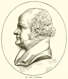 Sir John Franklin av English School
