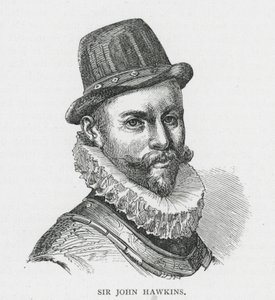Sir John Hawkins (gravering) av English School