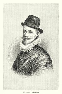 Sir John Hawkins (gravering) av English School