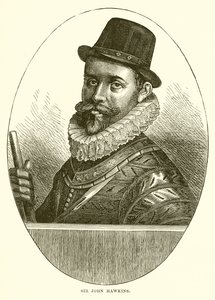 Sir John Hawkins av English School