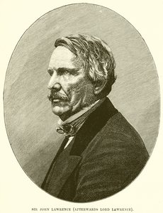 Sir John Lawrence (etterpå Lord Lawrence) av English School