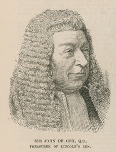 Sir John de Gex, kasserer i Lincoln